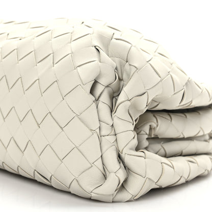 Bottega Veneta Nappa Maxi Intrecciato The Pouch Oversized Clutch Plaster 9 of 9