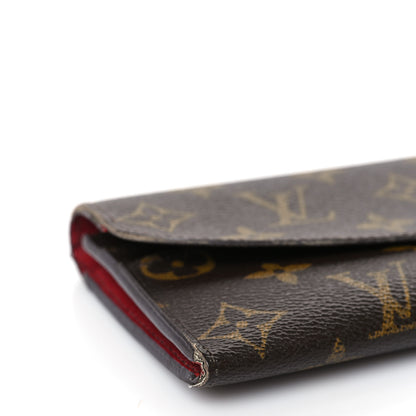 Louis Vuitton Monogram Emilie Wallet Rouge 7 of 12