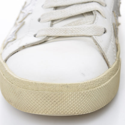 Saint Laurent Nappa Star Court Sneakers 34 Off White 13 of 13