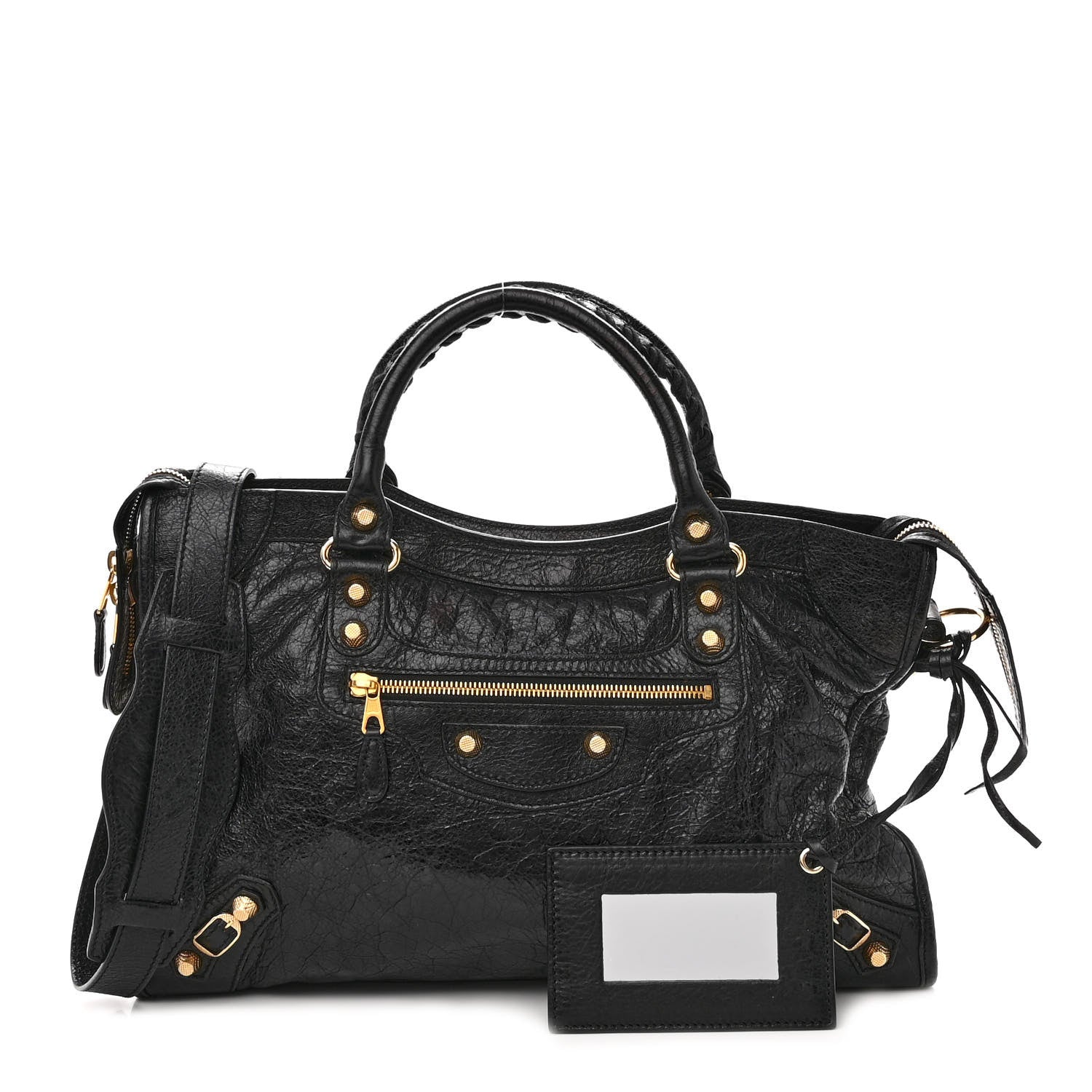 Balenciaga Agneau Giant 12 Gold Hardware City Black 1 of 9