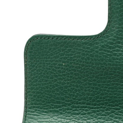 Gucci Dollar Calfskin Interlocking G Crossbody Bag Emerald 12 of 12