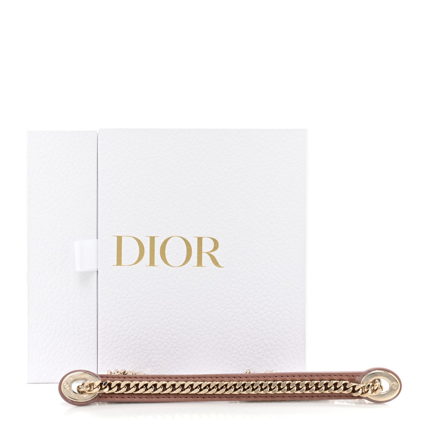 Lambskin Mini Lady Dior Chain Shoulder Strap Petal Brick