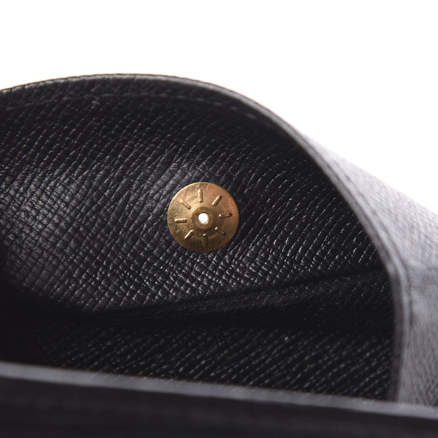 Epi Porte-Monnaie Boite Coin Purse Black