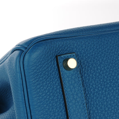 Hermes Togo Birkin 35 Bleu Cobalt 8 of 22