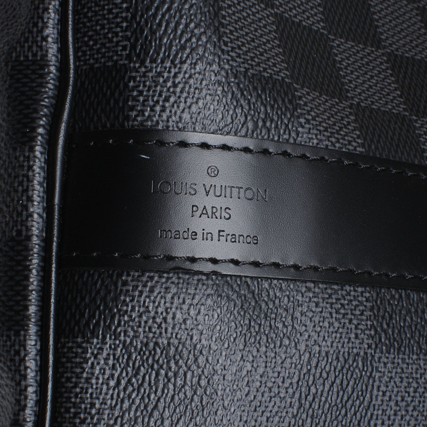 Damier Graphite Keepall Bandouliere 55