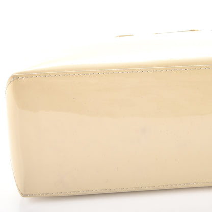 Louis Vuitton Vernis Wilshire PM Blanc Corail 8 of 9