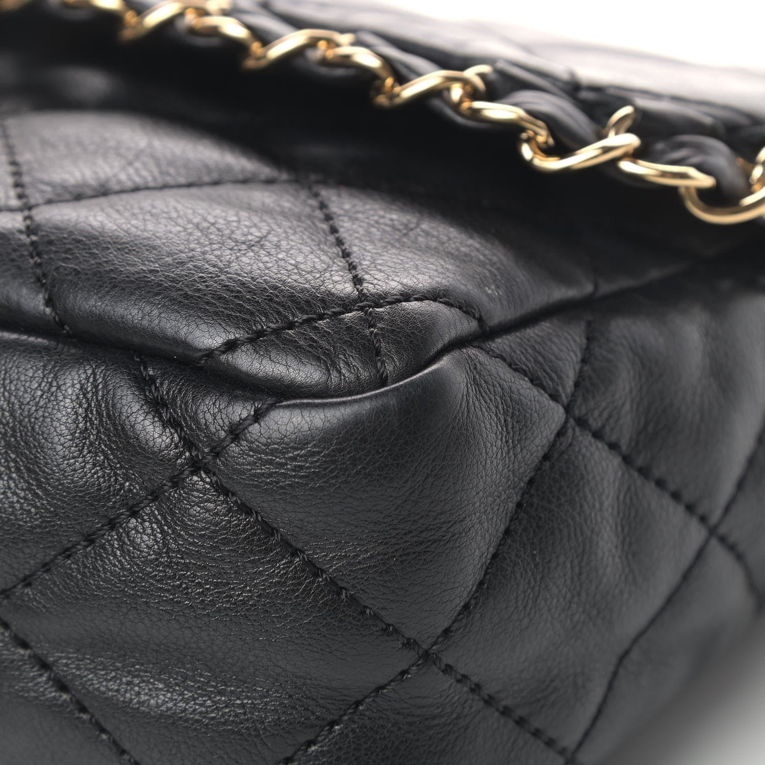 Chanel Calfskin Quilted Medium Chain Me Flap Black 6 of 7