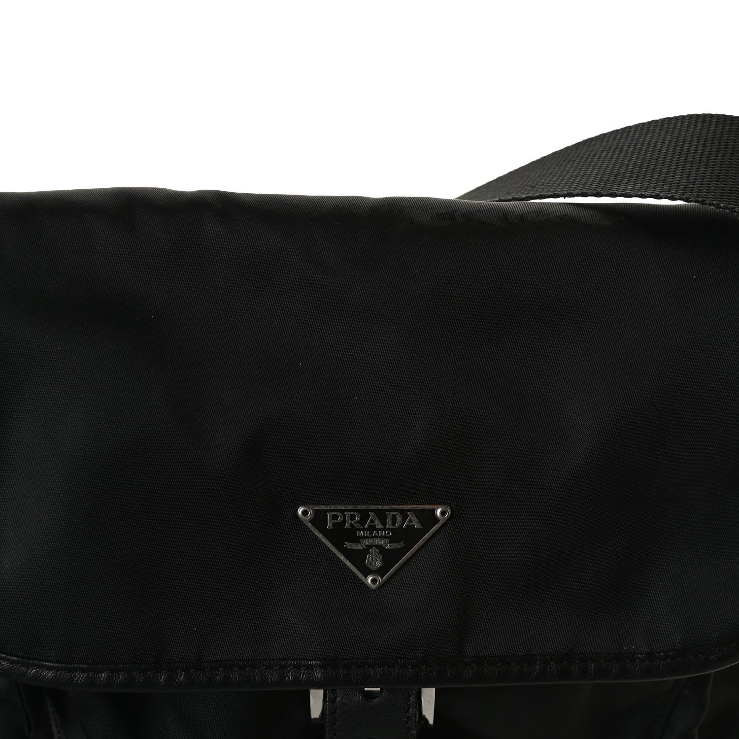 Prada Nylon Vela Sport Messenger Bag Black 14 of 16