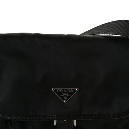 Prada Nylon Vela Sport Messenger Bag Black 14 of 16