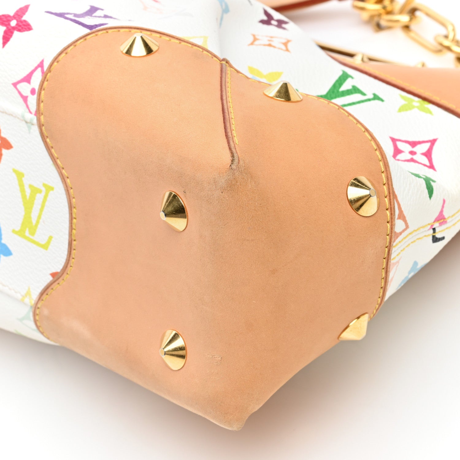 Louis Vuitton Monogram Multicolor Judy MM White 10 of 12