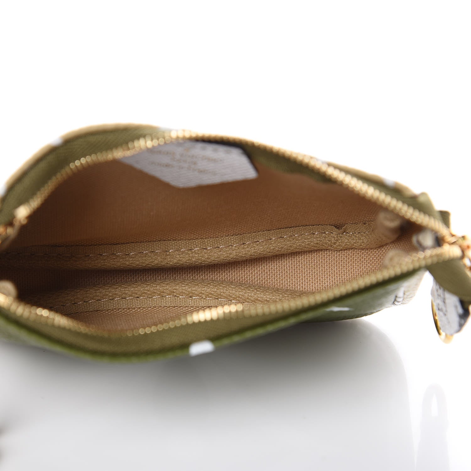 Louis Vuitton Monogram Giant Micro Pochette Accessories Kaki White 5 of 8