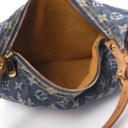 Louis Vuitton Monogram Denim Baggy PM Blue 5 of 11