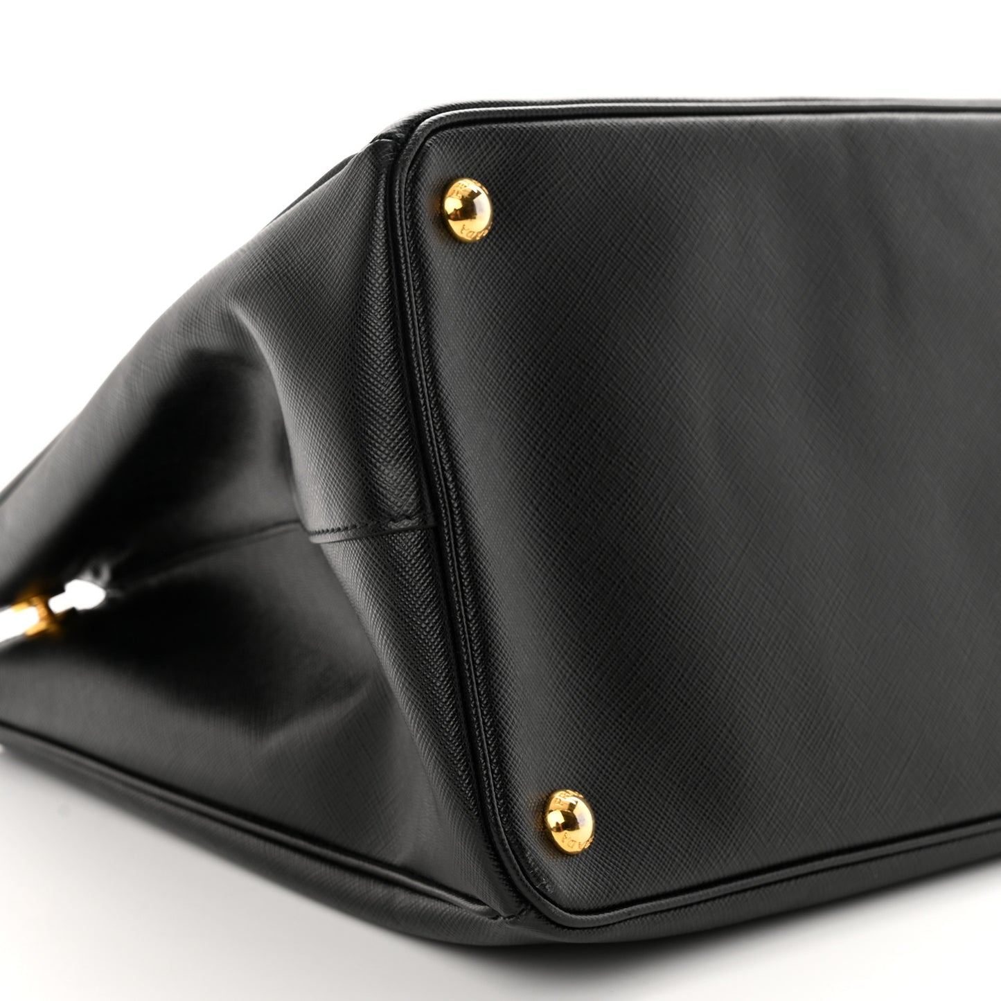 Saffiano Lux Large Tote Black