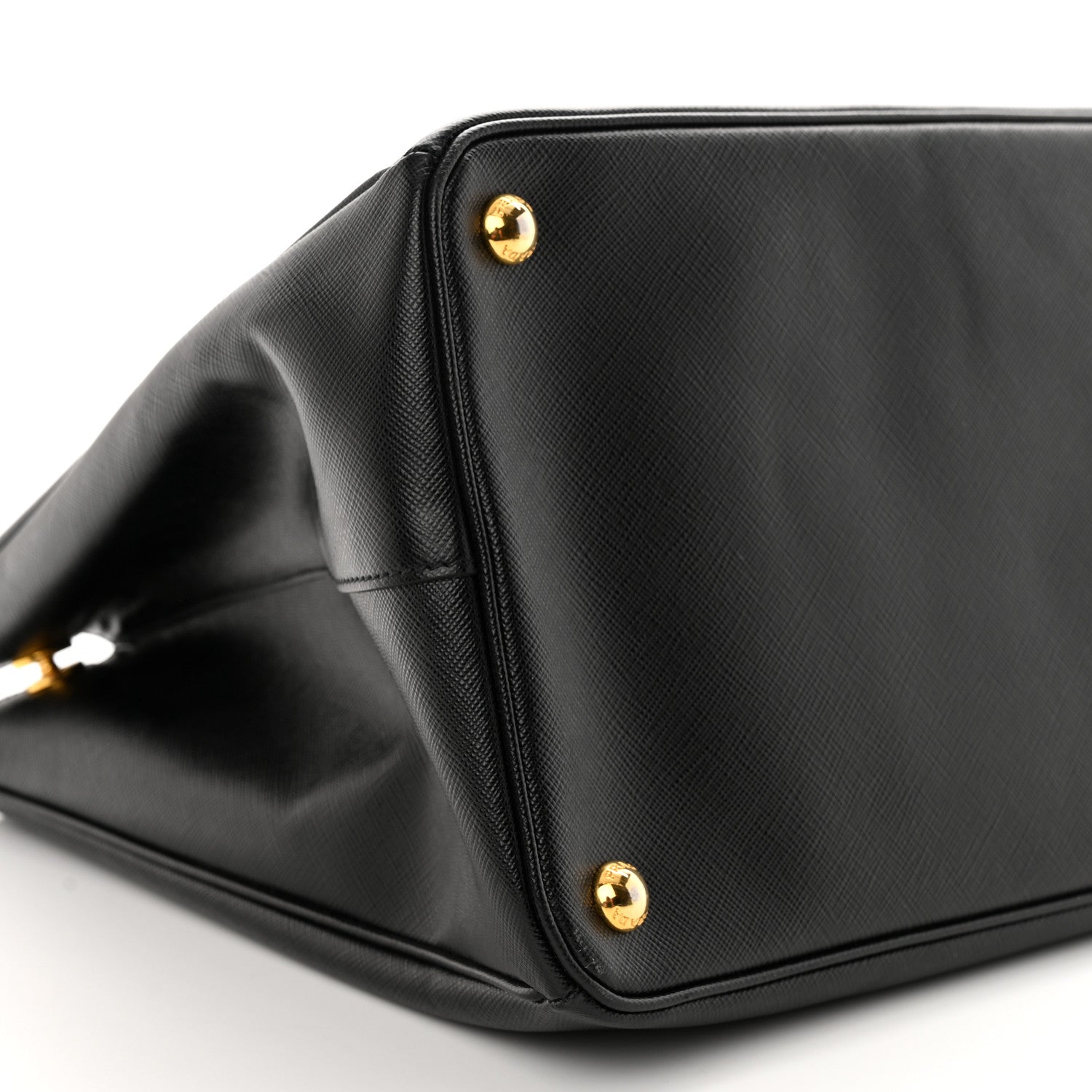 Prada Saffiano Lux Large Tote Black 9 of 10