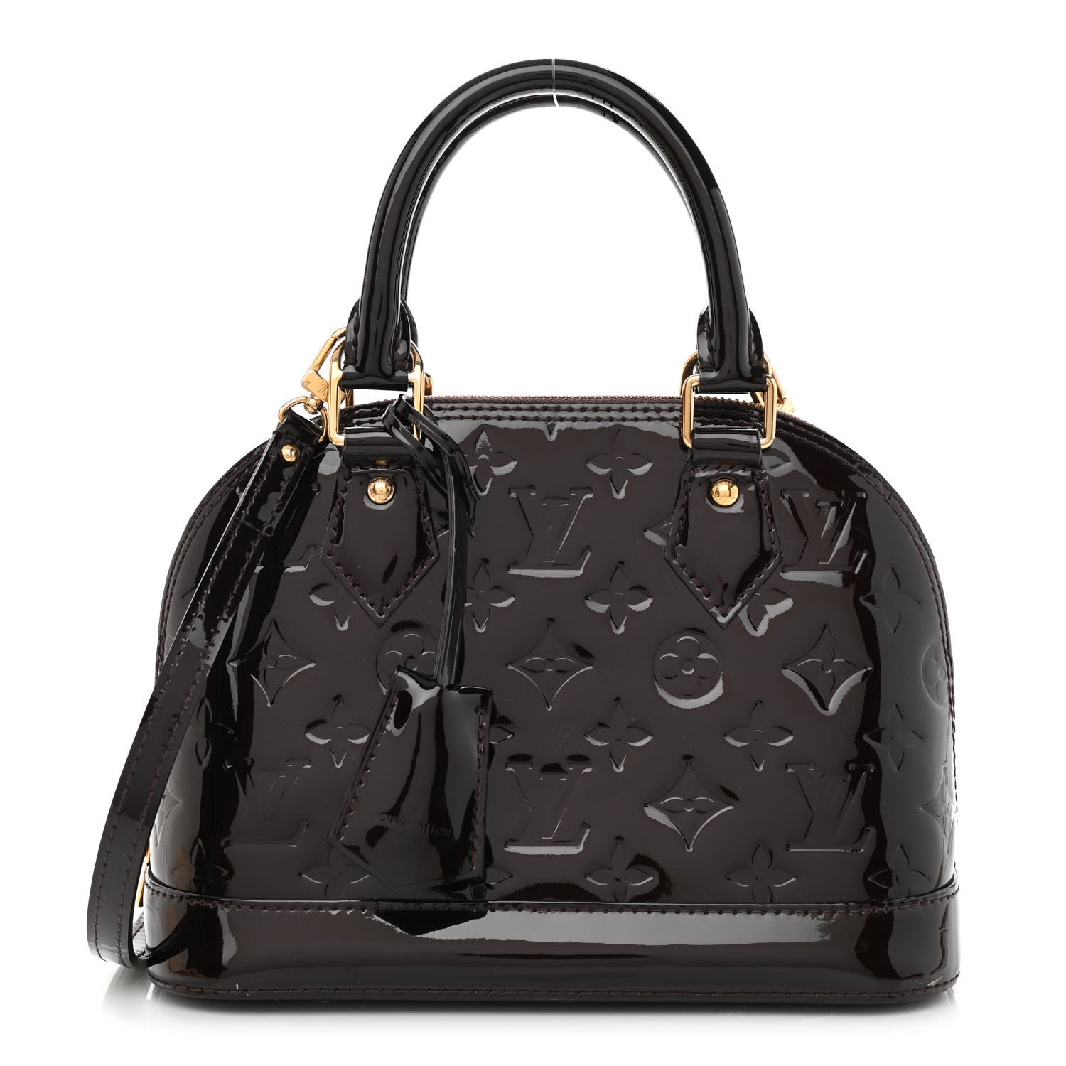 Louis Vuitton Vernis Alma BB Amarante 1 of 8