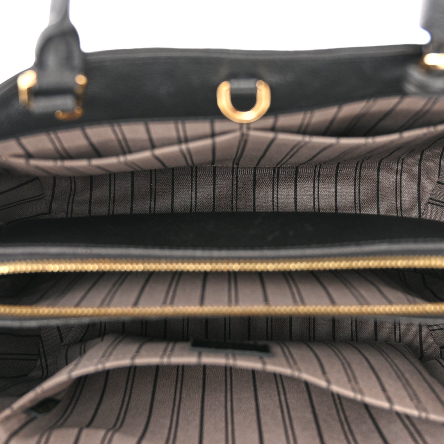 Louis Vuitton Empreinte Montaigne MM Black 5 of 11