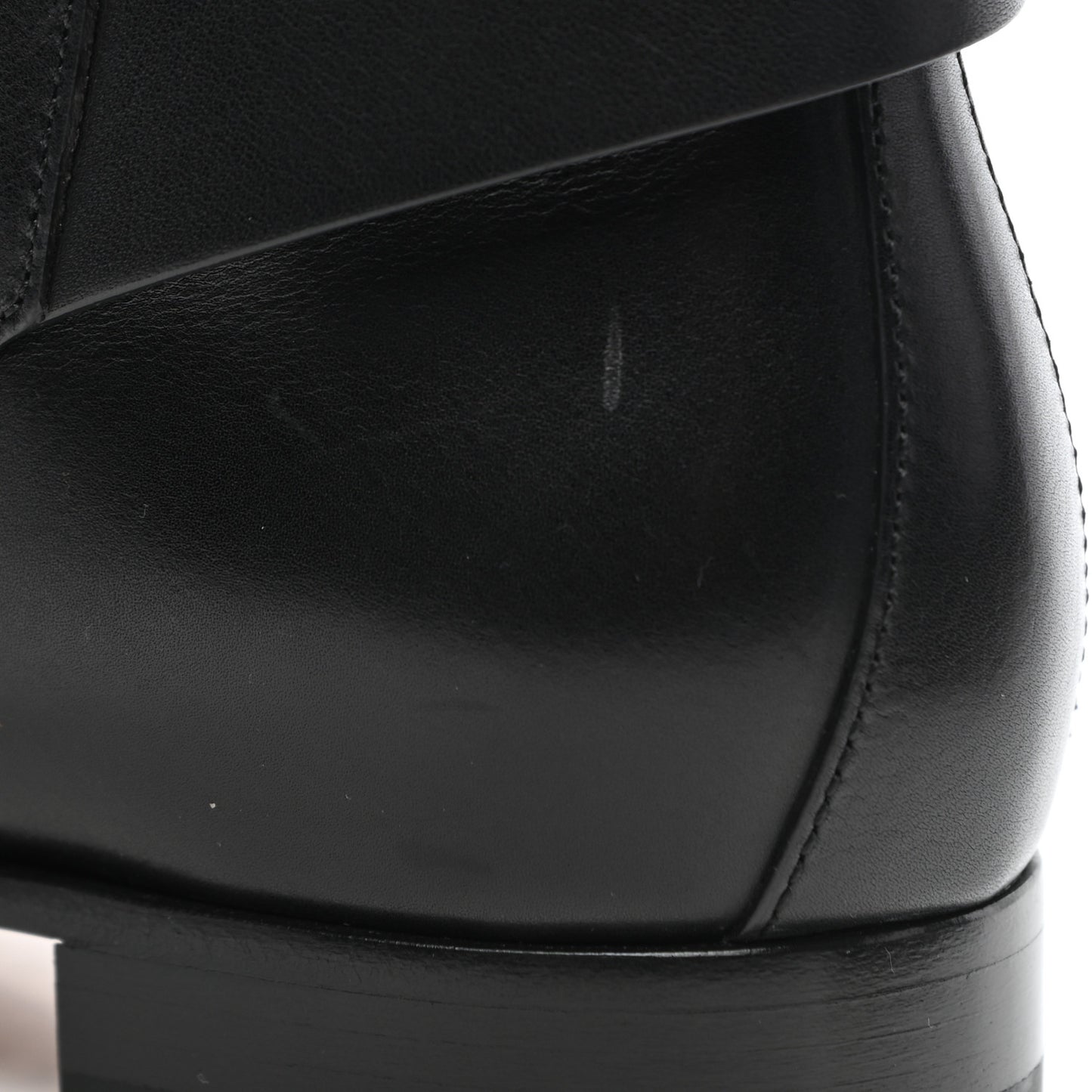 Calfskin Neo Low Boots 38 Black