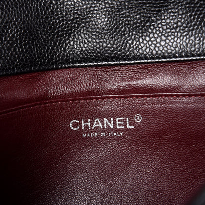 Chanel Caviar Quilted Clutch With Chain Flap Black 6 of 8