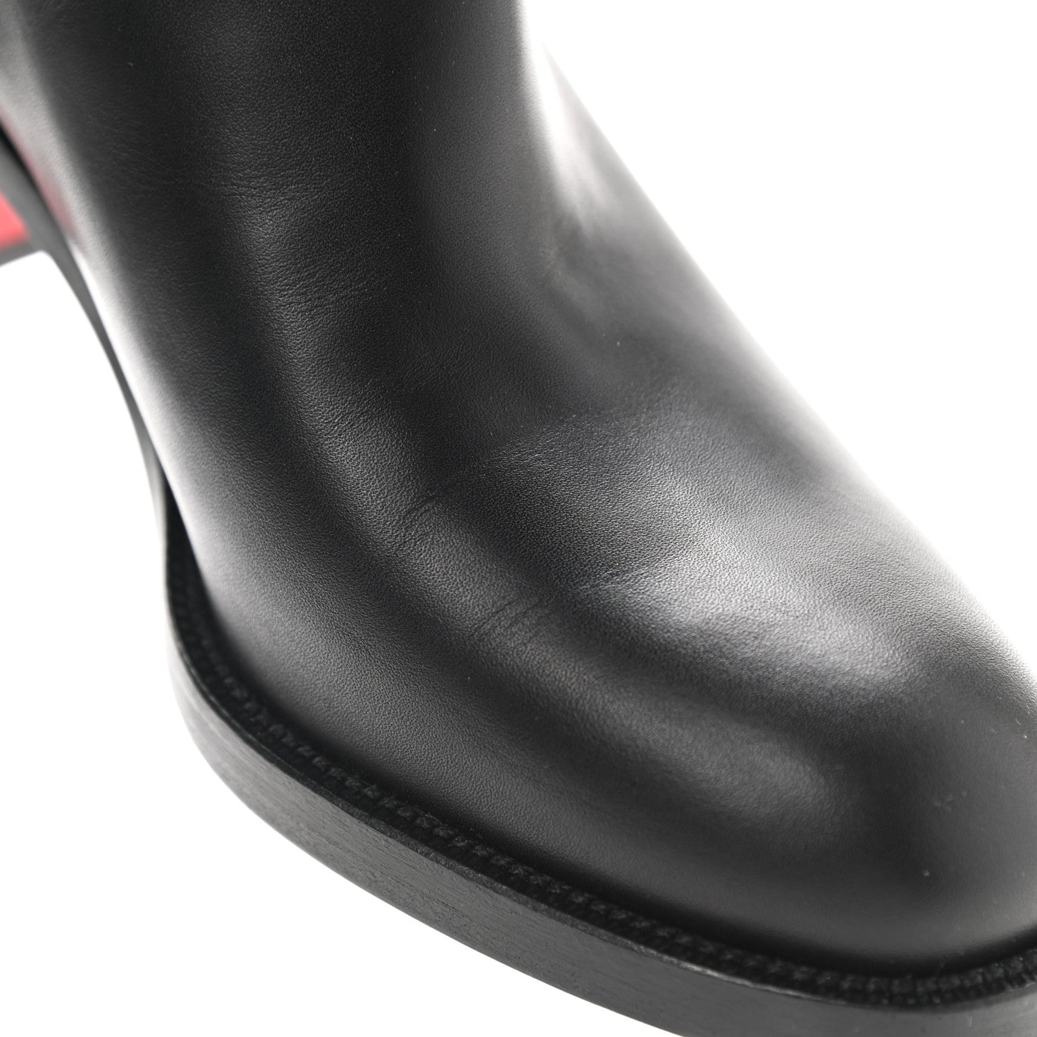 Christian Louboutin Calfskin Studded Clair De Botte 70 Boot 40 Black 10 of 11