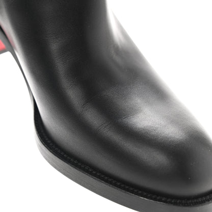 Christian Louboutin Calfskin Studded Clair De Botte 70 Boot 40 Black 10 of 11