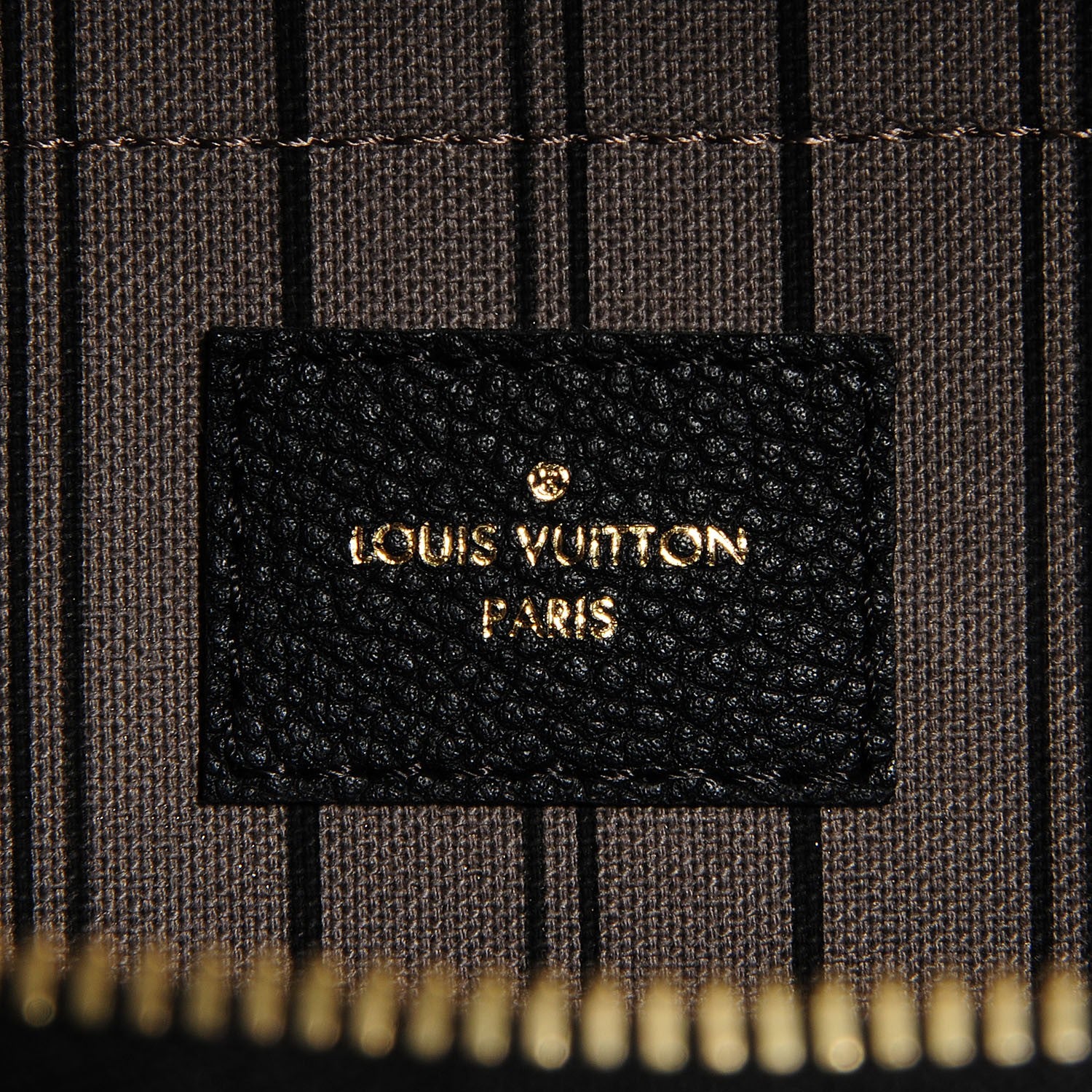 Louis Vuitton Empreinte Montaigne GM Black 6 of 8