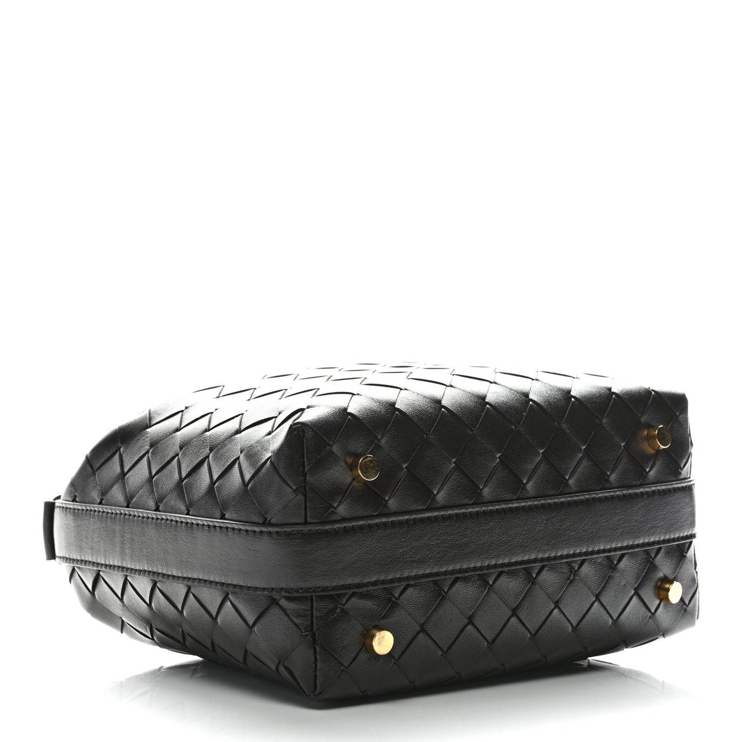 Calfskin Nappa Intrecciato Mini Wallace Fondant
