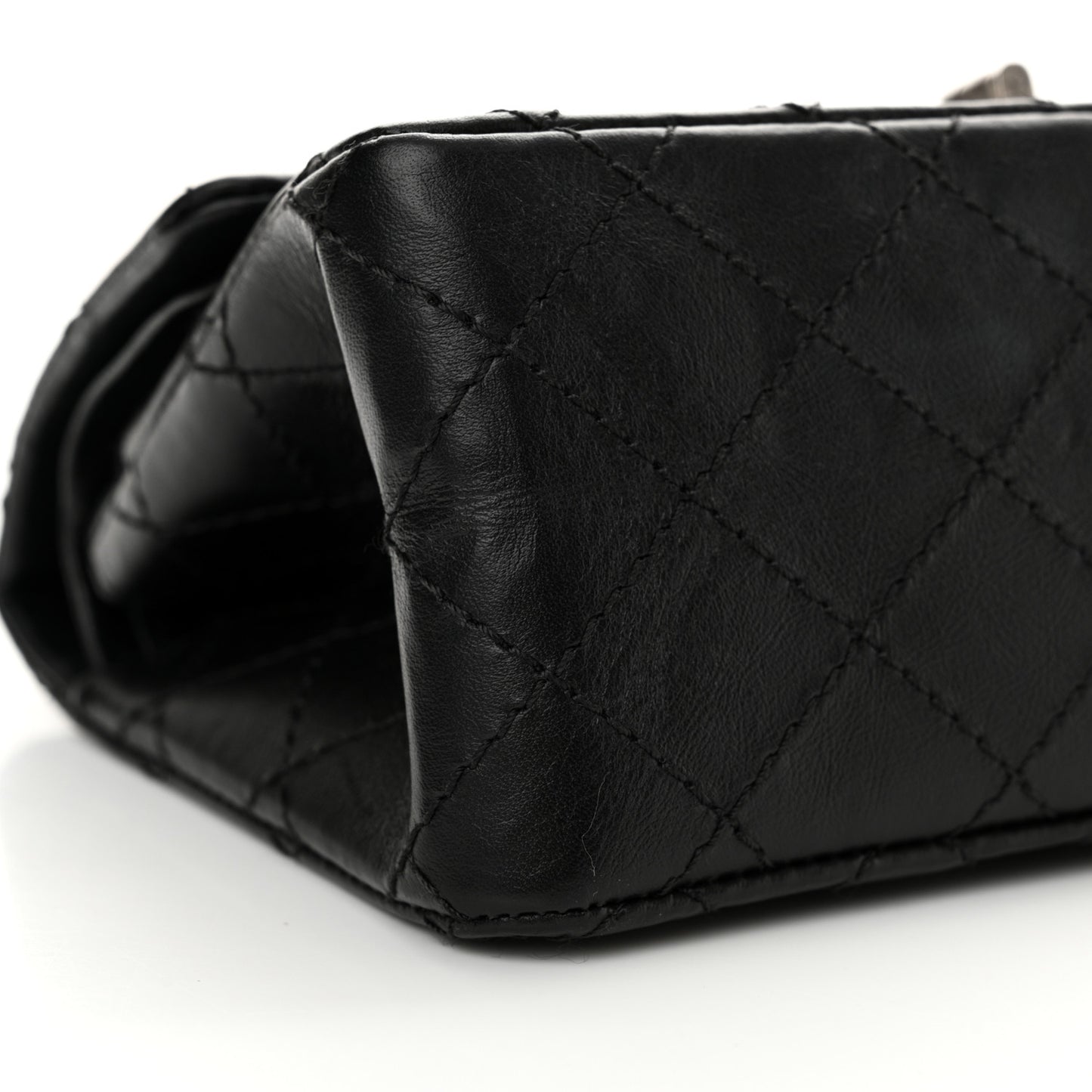Aged Calfskin Lucky Charms 2.55 Reissue 224 Flap Black