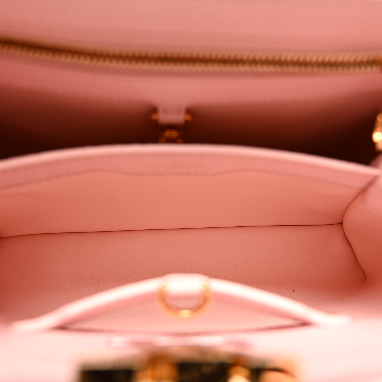 Louis Vuitton Taurillon Flower Chain Capucines BB 5 of 9