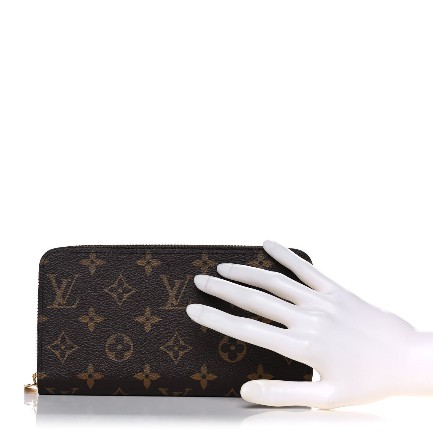 Monogram Zippy Wallet Coquelicot
