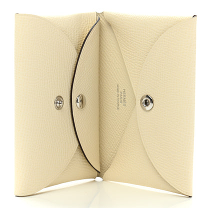 Hermes Epsom Calvi Duo Card Case Nata 5 of 8