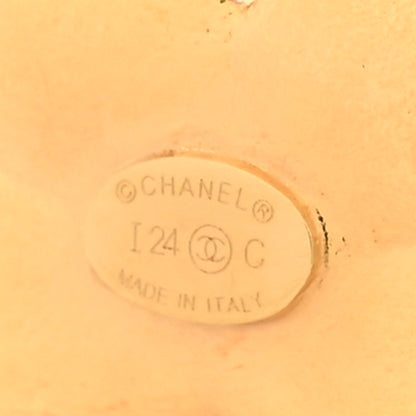 Chanel Metal Resin CC Star Brooch Gold Black 3 of 3
