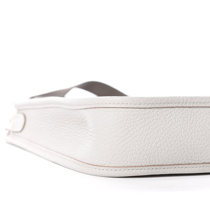 Hermes Taurillon Clemence Amazone Evelyne TPM Gris Perle Etoupe 8 of 10