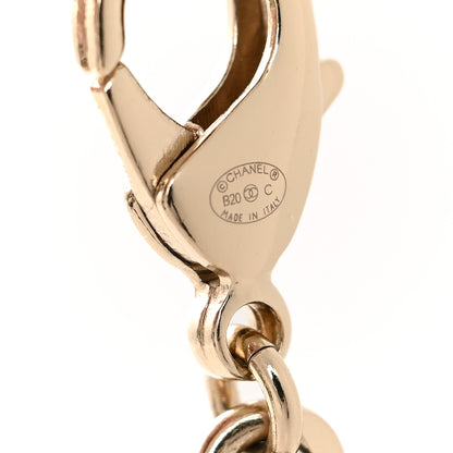 Chanel Lambskin Pearl Chain CC Fancy Belt Black Gold 4 of 4