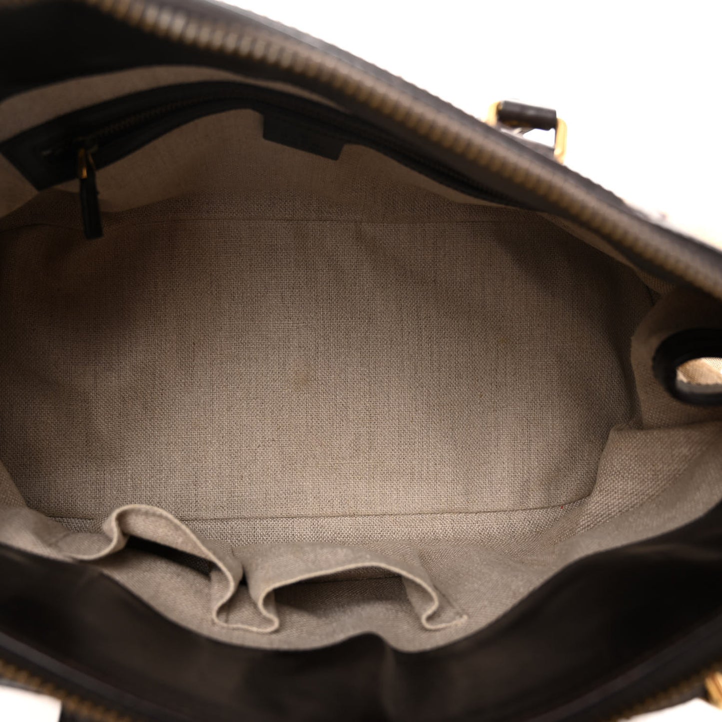 Monogram Crocodile Web Secret Top Handle Satchel Brown