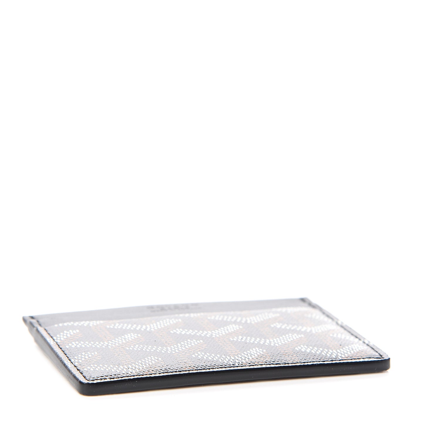 Goyardine Saint Sulpice Card Holder Black