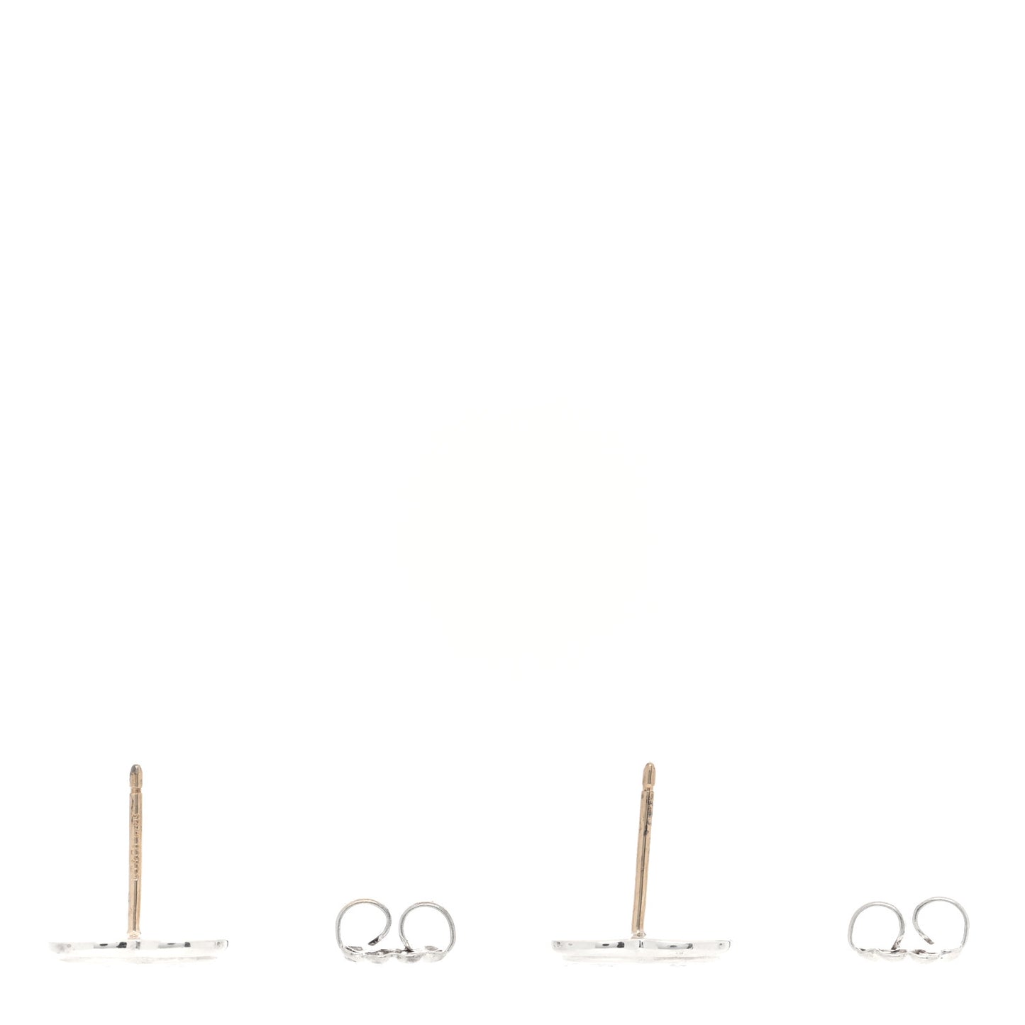 Sterling Silver Enamel Mini Return to Tiffany Love Heart Earrings Blue