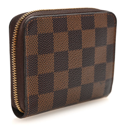 Louis Vuitton Damier Ebene Zippy Coin Purse 3 of 7