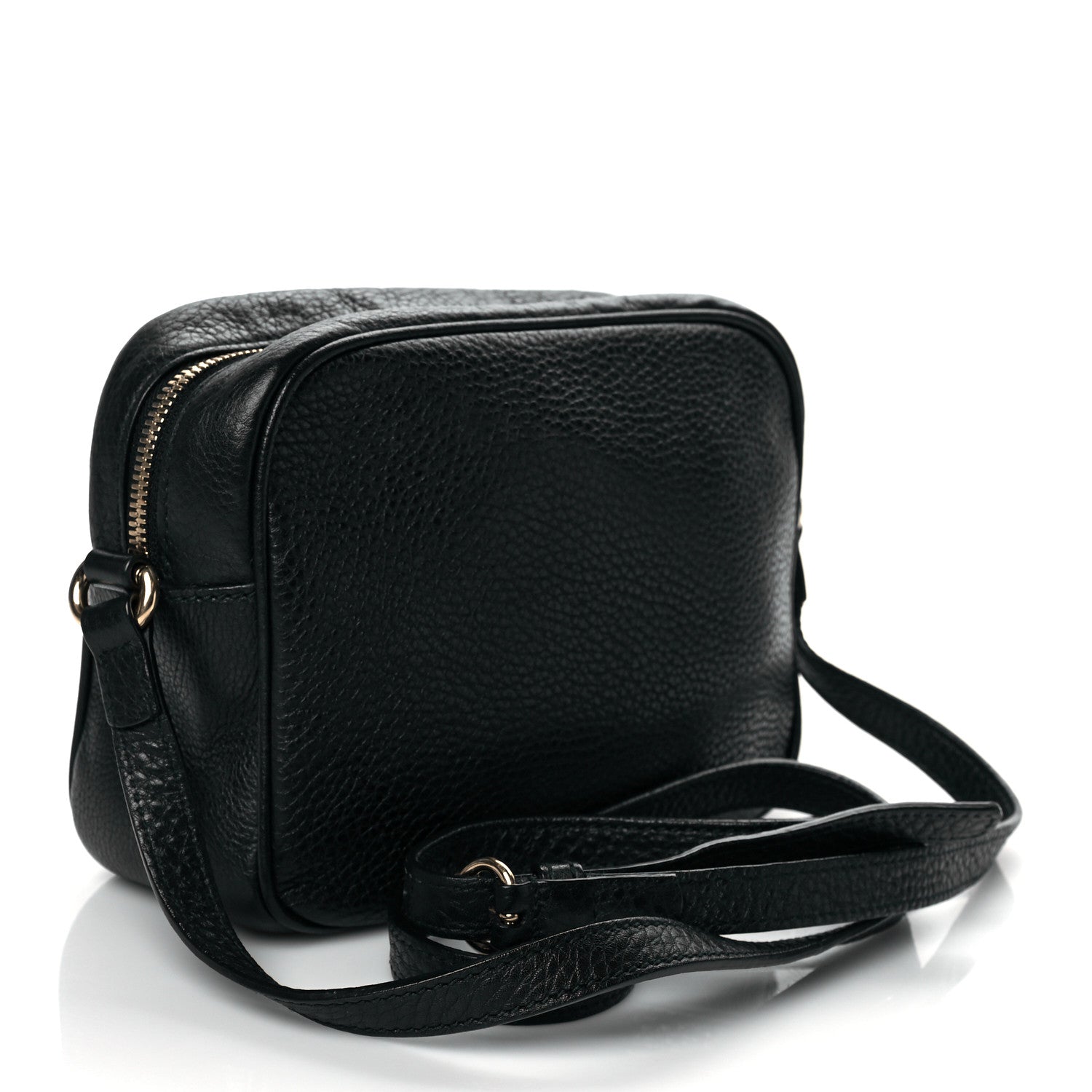 Gucci Pebbled Calfskin Small Soho Disco Bag Black 3 of 11