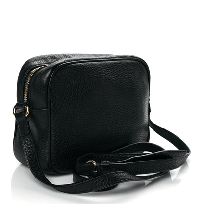 Gucci Pebbled Calfskin Small Soho Disco Bag Black 3 of 11