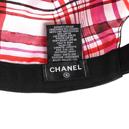 Chanel Cotton Beaded CC Cap Hat Black 8 of 10