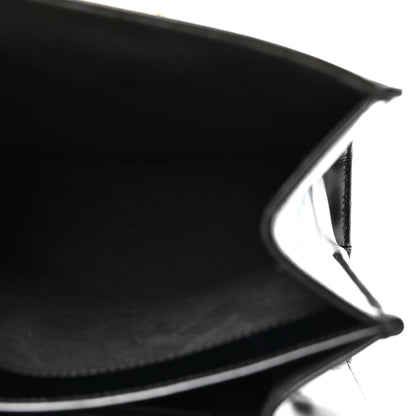 Salvatore Ferragamo Brushed Off Calfskin Small Iconic Top Handle Black 4 of 11
