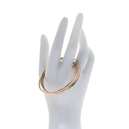 Cartier 18K Pink Yellow White Gold Trinity Bangle Bracelet 16 2 of 4
