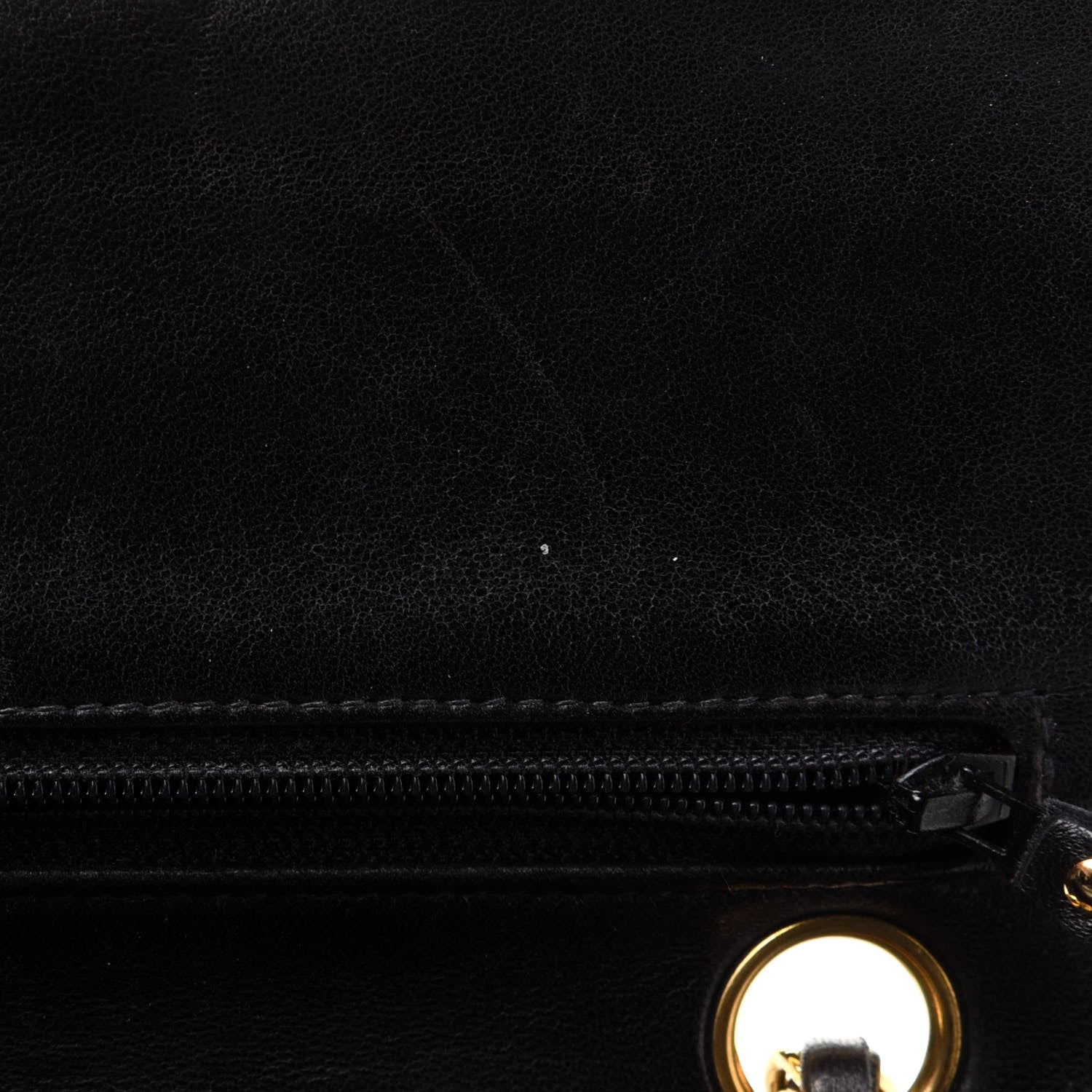 Chanel Lambskin Quilted Small Double Flap Black 11 of 15