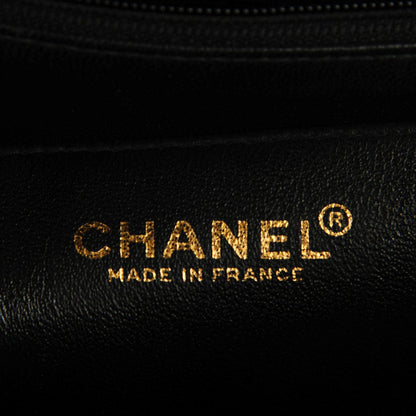 Chanel Caviar Quilted Jumbo Kelly Flap Black 6 of 9