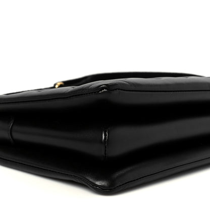 Louis Vuitton Lambskin Embossed Monogram Coussin PM Black 10 of 11