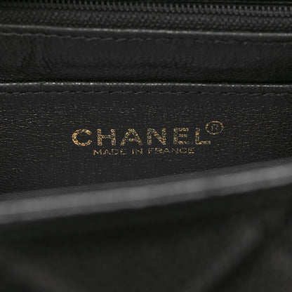 Chanel Caviar Quilted Jumbo Single Flap Black 6 of 12