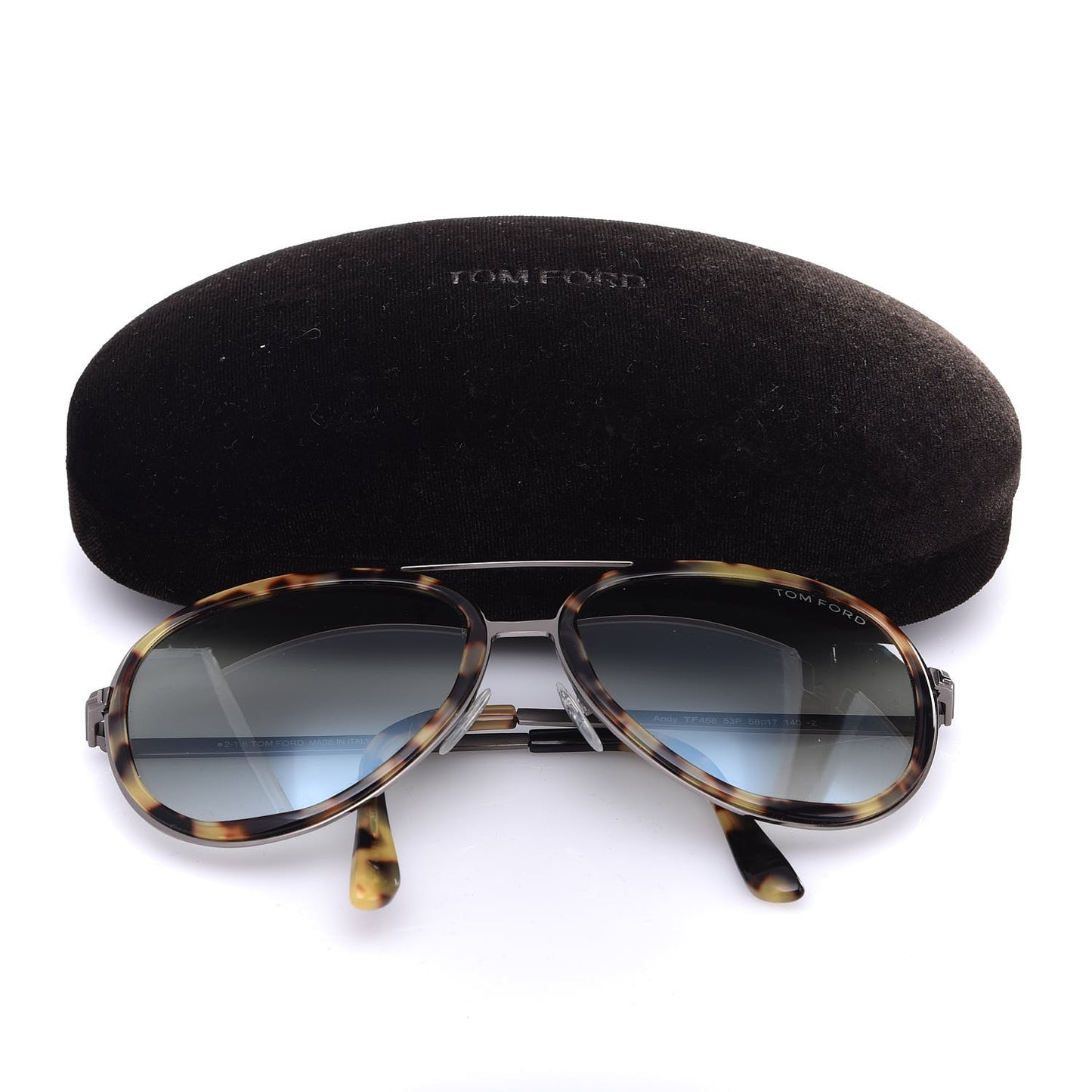 Andy Aviator Sunglasses TF468 Havana Green