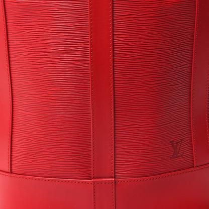 Louis Vuitton Epi Randonnee PM Castillan Red 7 of 9