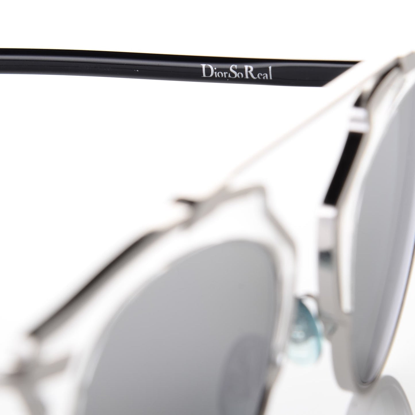 Mirrored So Real Sunglasses Silver