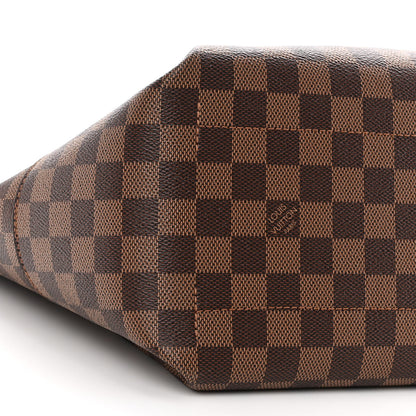 Louis Vuitton Damier Ebene Belmont MM Black 9 of 10